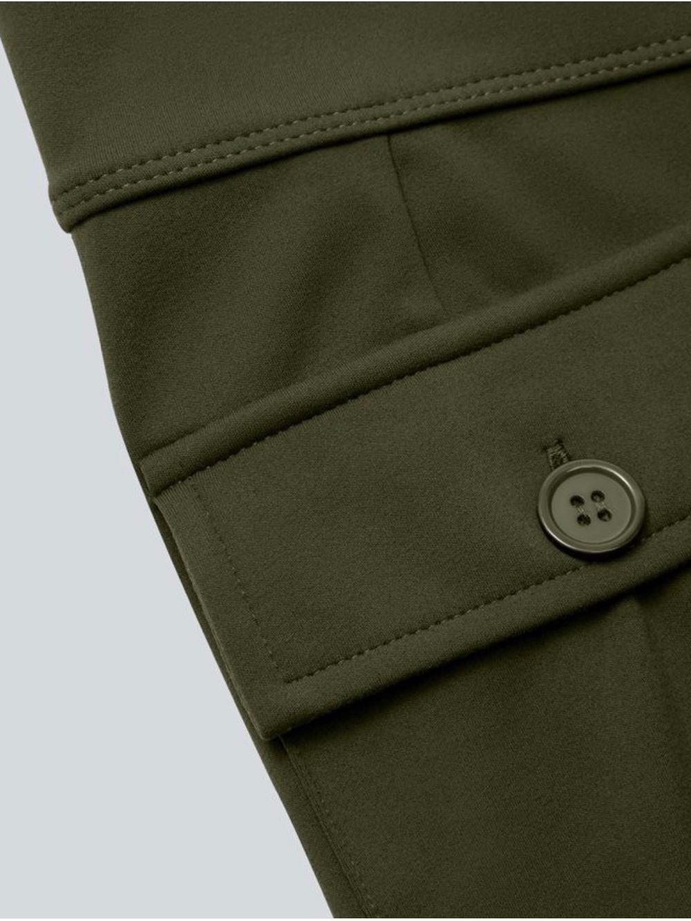 HALARA High Waisted Side Flap Pocket Flare Casual Cargo Pants - Picture 8 of 11